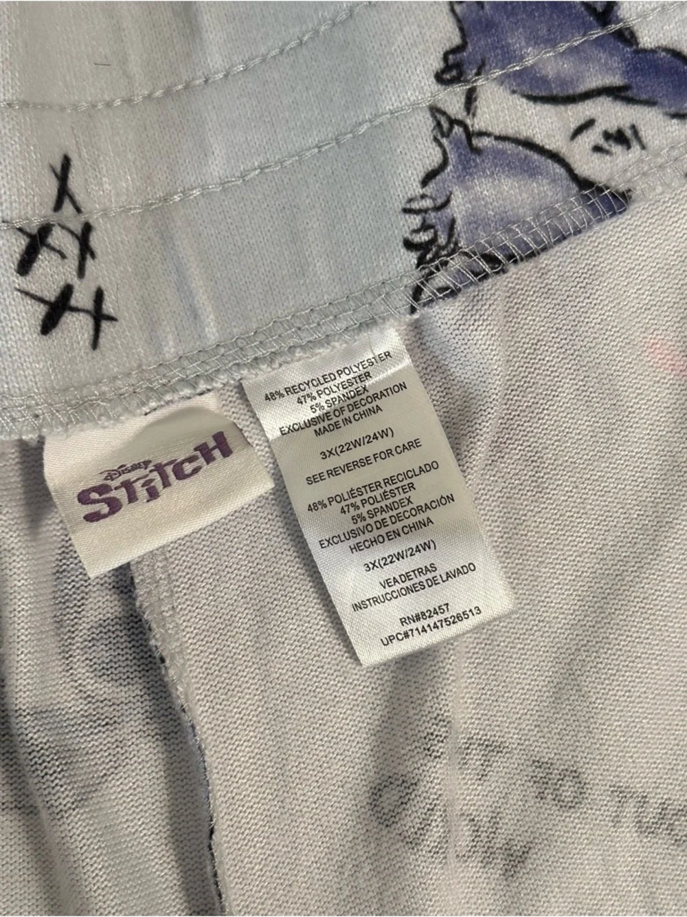 DISNEY - LILO & STITCH - WOMENS PAJAMA LOUNGEWEAR PANTS - Picture 4 of 6